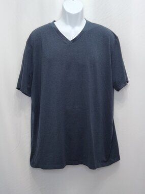 Stitch Fix 01.Algo Performance V Neck T Shirt Mens XL Blue Athletic Outdoor D10